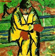 Kazimir Malevich on the boulevard Spain oil painting artist